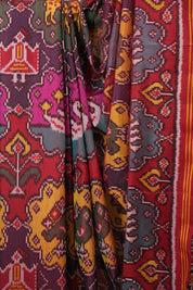 Red Rajkot Patola Silk Saree - SRRRPSS585