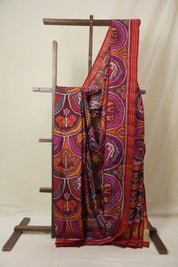 MultiColour Rajkot Patola Silk Saree - SRMCRPSS581
