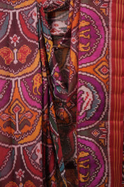 MultiColour Rajkot Patola Silk Saree - SRMCRPSS581