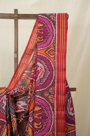 MultiColour Rajkot Patola Silk Saree - SRMCRPSS581