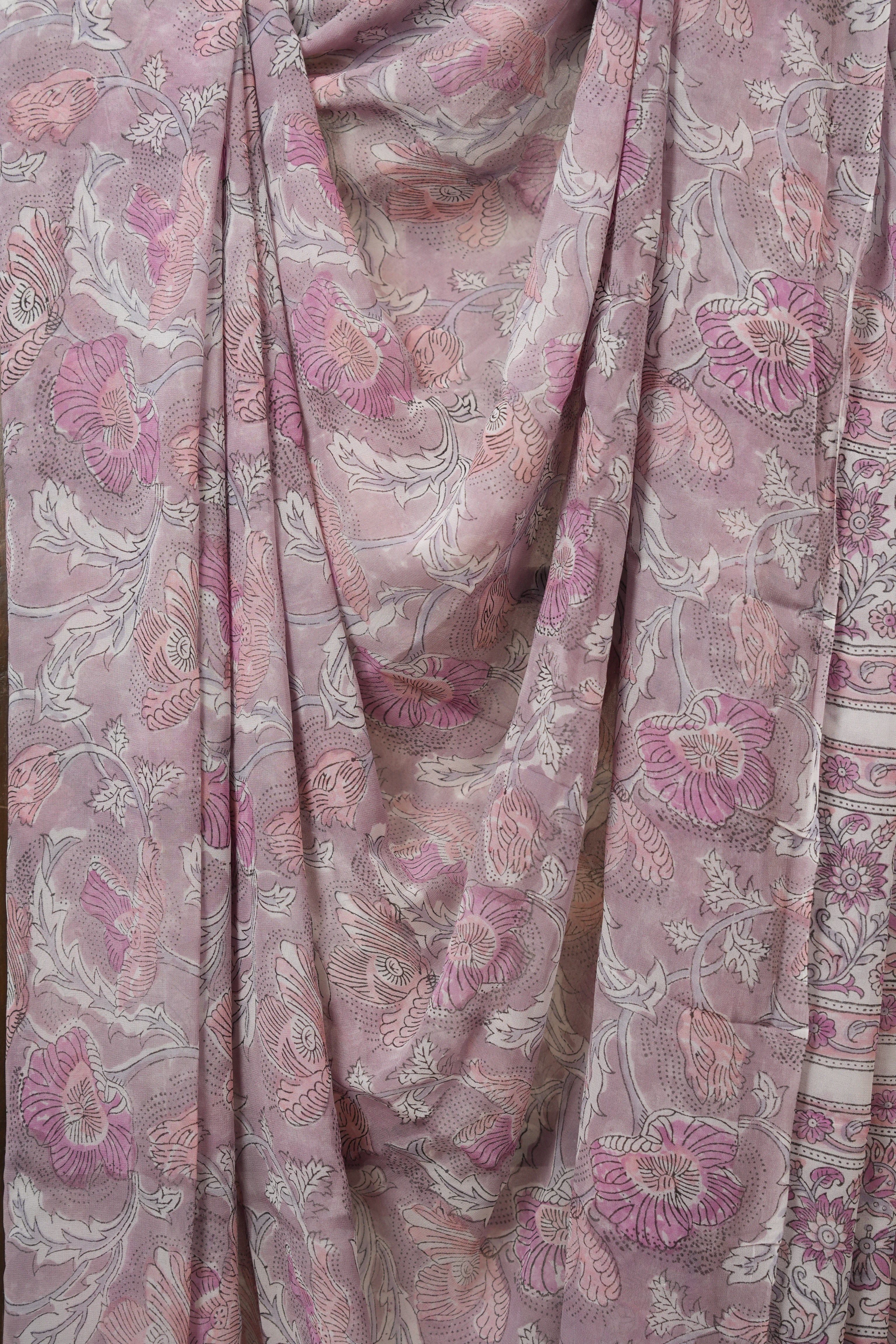 Pink HBP Georgette - SRPHGS34