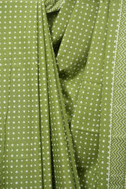 Pista HBP Cotton Saree - SRPCS3478