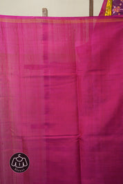 Yellow Rajkot Patola Silk Saree - SRYRPSS590