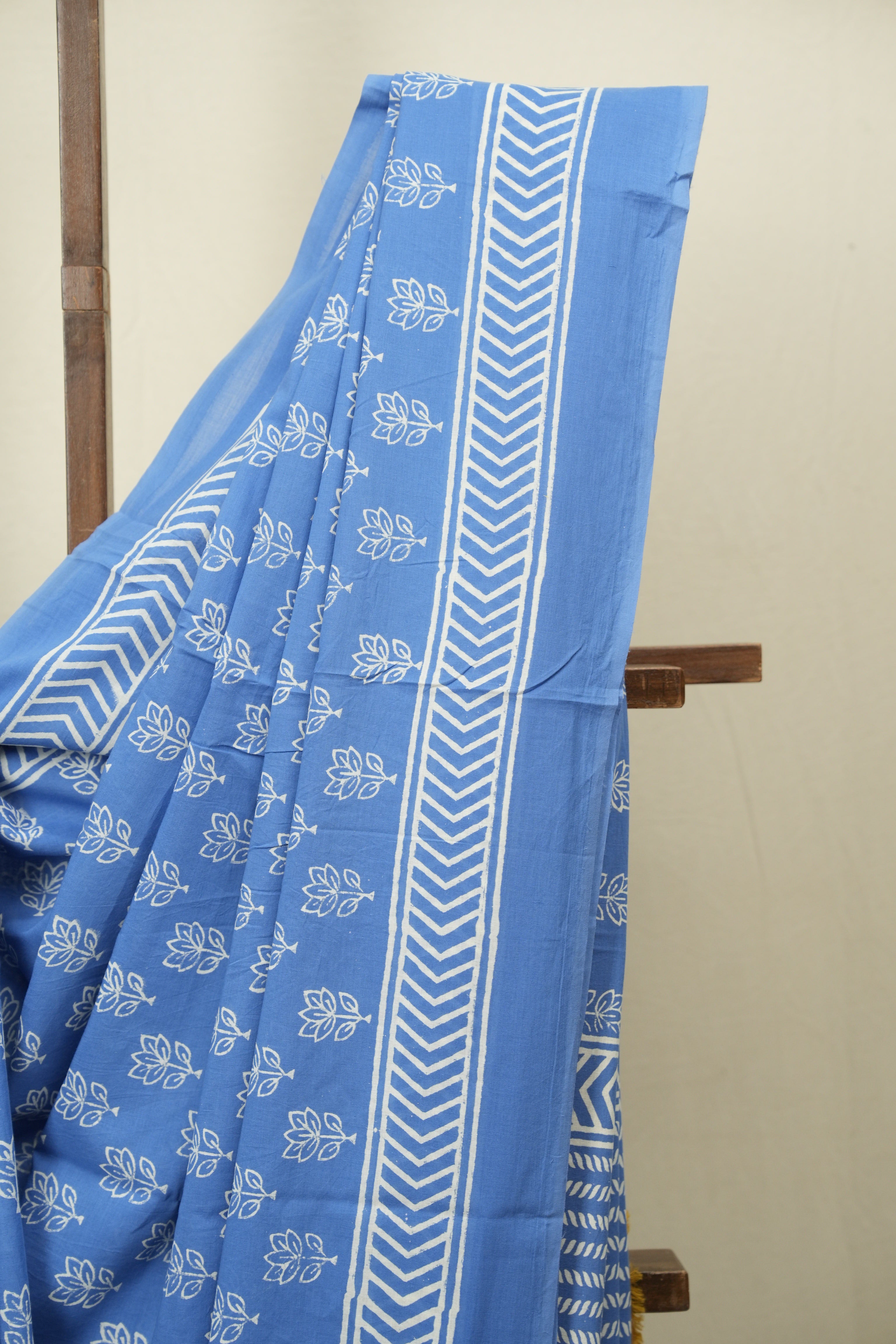 Blue HBP Cotton Saree - SRBCS3487