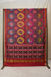 Red Rajkot Patola Silk Saree - SRRRPSS585