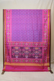 Purple  Rajkot Patola Silk Saree - SRPRPSS580