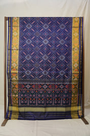 Royal Blue Rajkot Patola Silk Saree - SRRBRPSS579