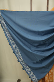 Orange HBP Cotton Saree - SROCS3486
