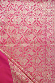 Pink Banarasi Silk Saree - Saavari - SSPBSS56