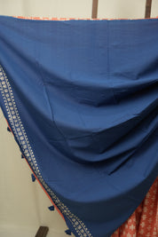Peach HBP Cotton Saree - SRPCS3483