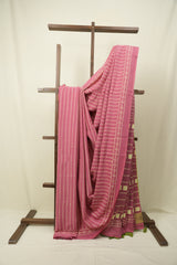 Pink HBP Cotton Saree - SRPCS3480