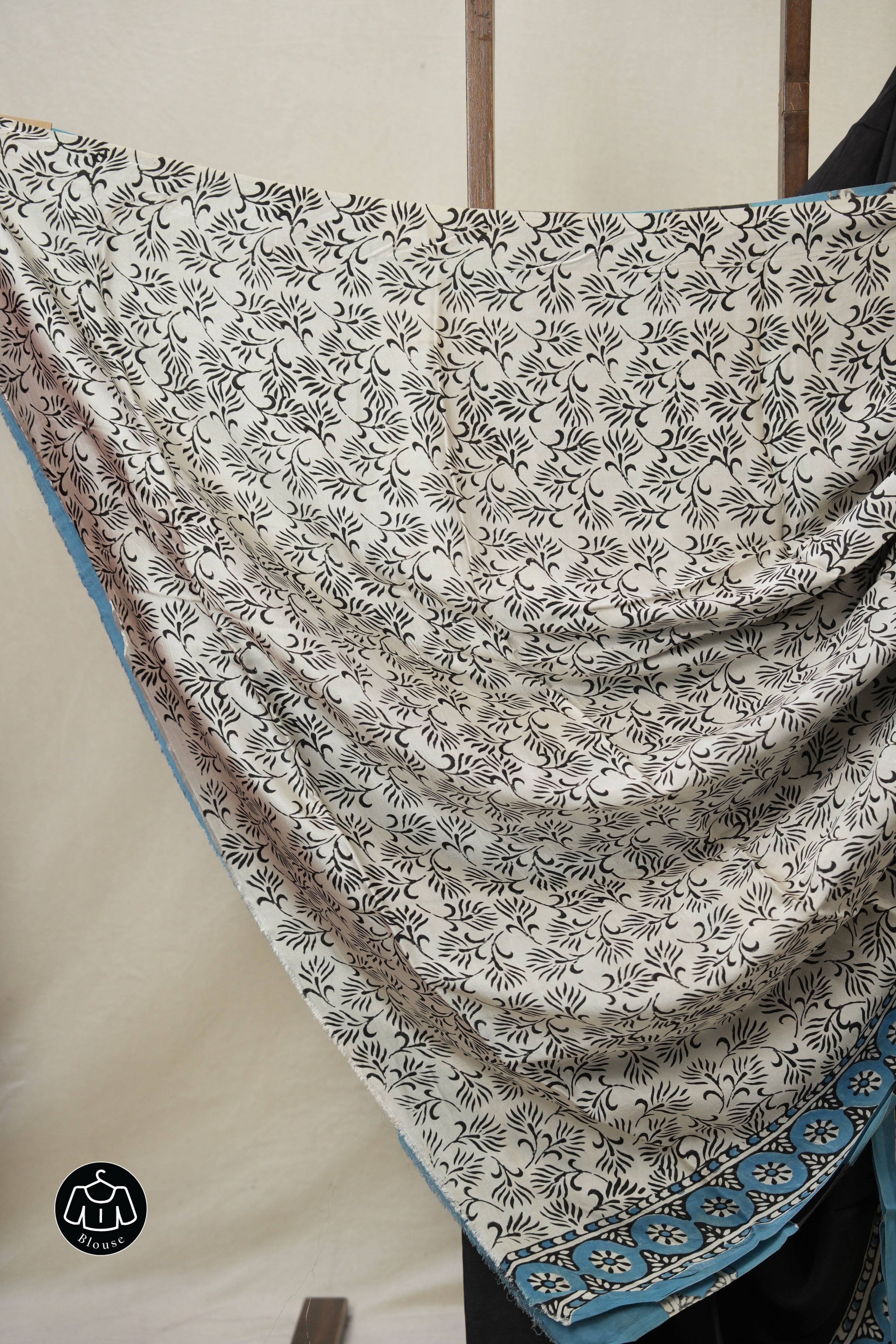 Black HBP Modal Silk Saree - SRBMSS520