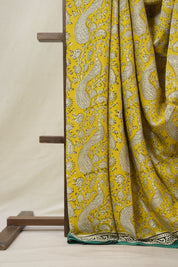 Yellow HBP Modal Silk Saree - SRYMSS519