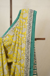 Yellow HBP Modal Silk Saree - SRYMSS519