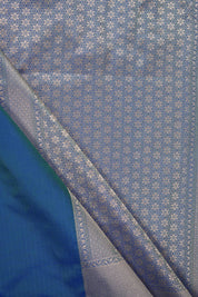 Deep Ocean Banarasi Silk Saree - Saavari - SSDOBSS48
