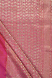 Kesaria Banarasi Silk Saree - Saavari - SSKBSS47