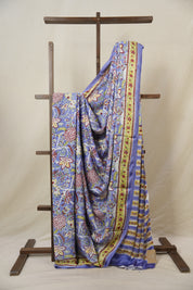 Blue HBP Modal Silk Saree - SRBMSS518