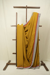 Yellow HBP Cotton Saree - SRYCS3464