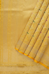 Golden Glow Banarasi Silk Saree - Saavari - SSGGBSS46