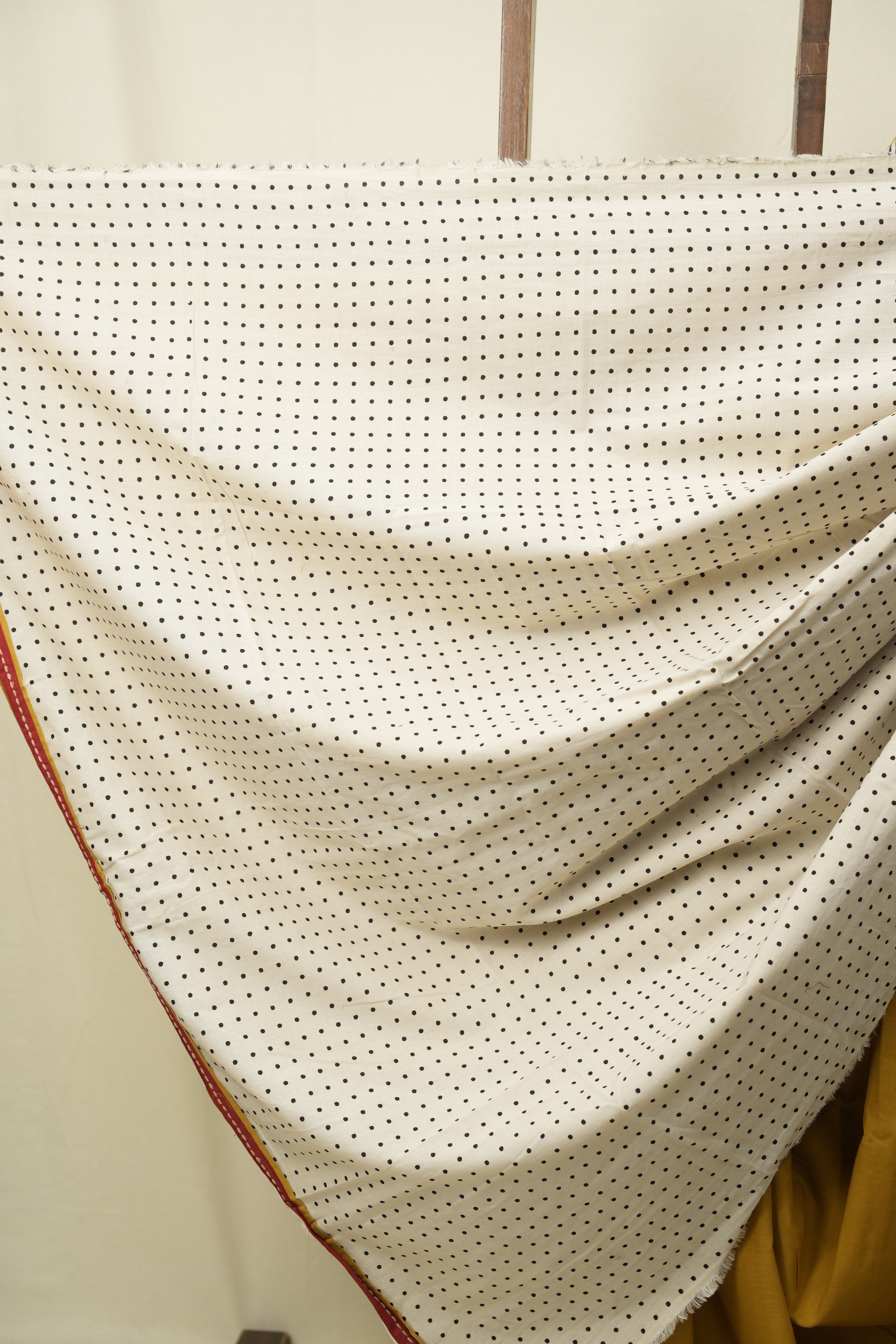 Yellow HBP Cotton Saree - SRYCS3464