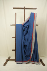 Blue HBP Cotton Saree - SRBCS3463