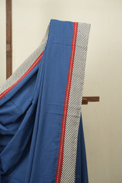 Blue HBP Cotton Saree - SRBCS3463