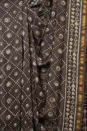 Brown HBP Cotton Silk Saree With Chanderi Border - SRBCSS1625