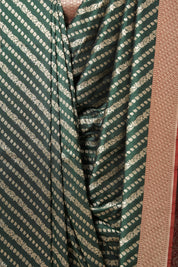 Green Banarasi Silk Saree-SRGBSS384