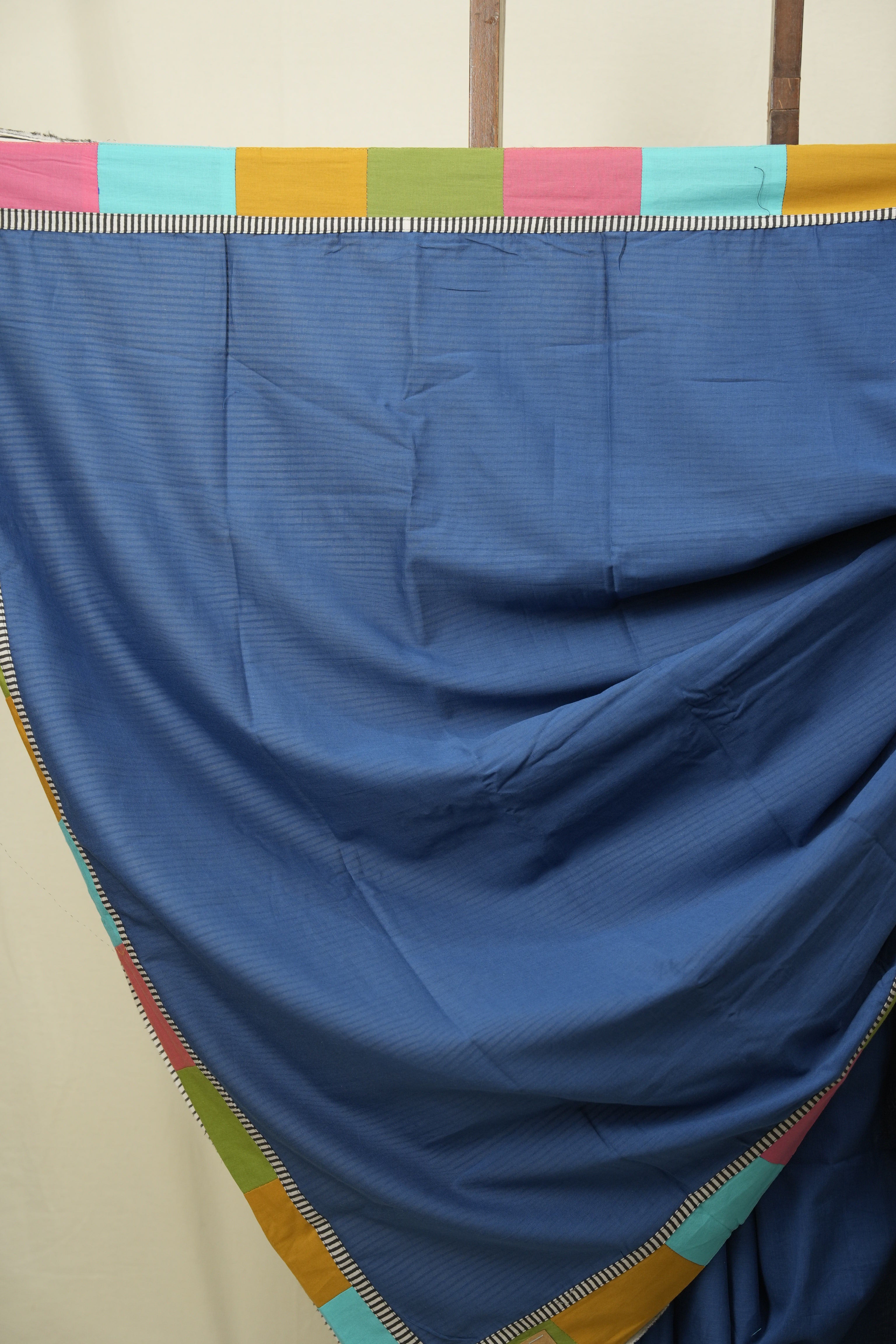 Blue HBP Cotton Saree - SRBCS3465
