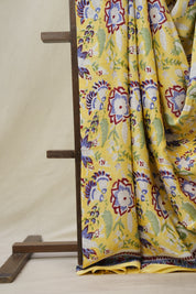 Yellow HBP Modal Silk Saree - SRYMSS516