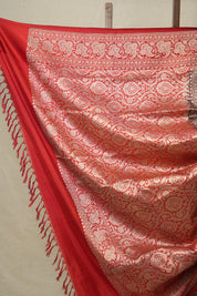 Black Banarasi Silk Saree-SRBBSS05EX