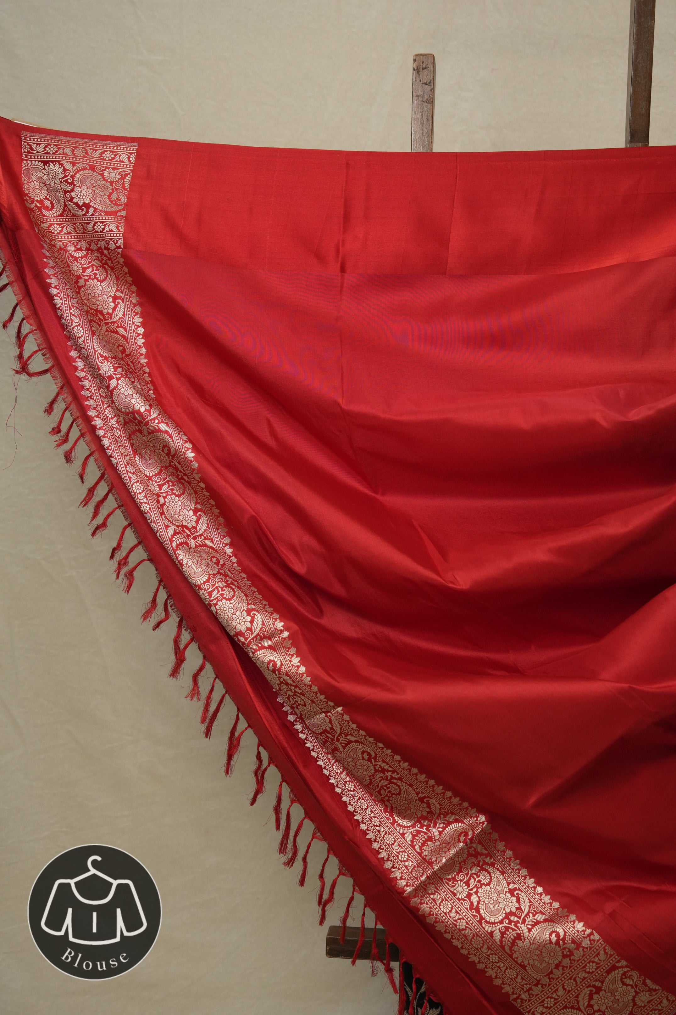 Black Banarasi Silk Saree-SRBBSS05EX