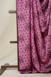 Pink HBP Modal Silk Saree - SRPMSS517