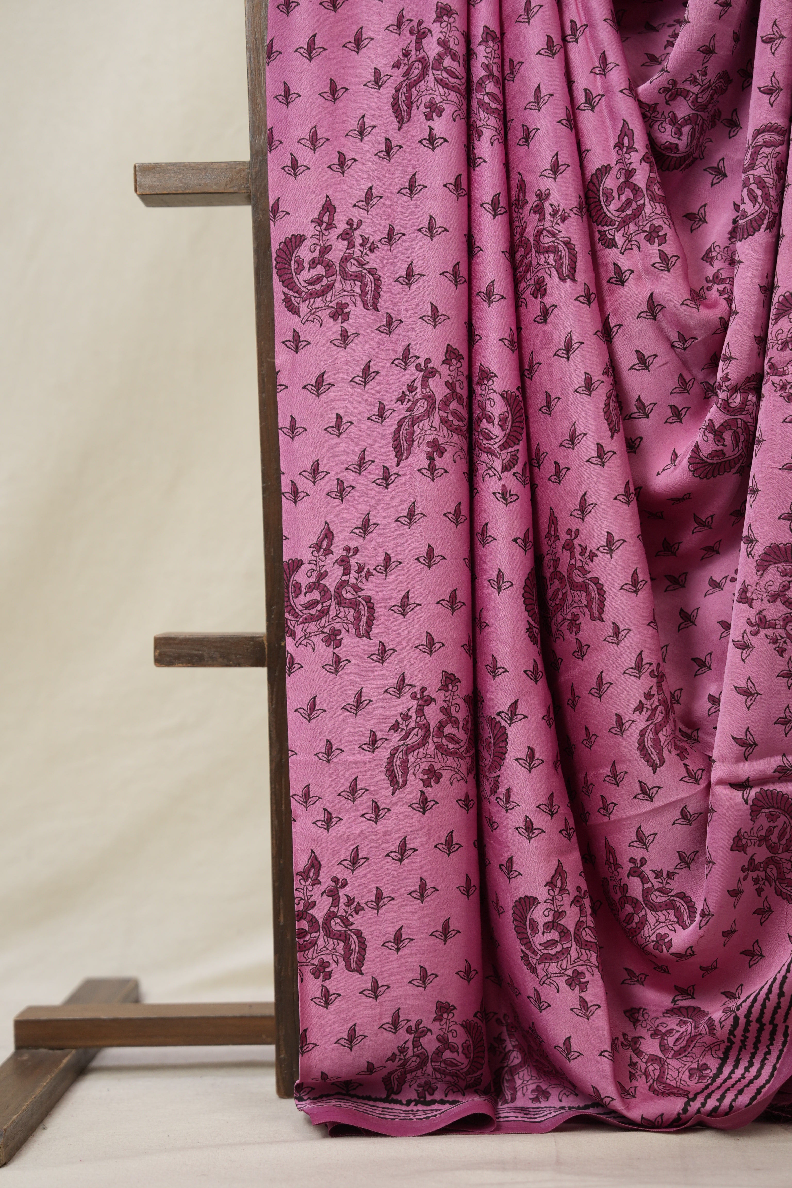Pink HBP Modal Silk Saree - SRPMSS517