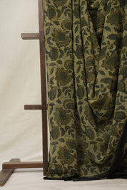 Olive Cream HBP Georgette Vanaspati Saree - SROCHGS25