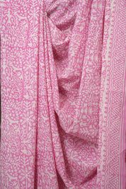 Pink HBP Cotton Saree - SRPCS3293