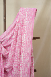 Pink HBP Cotton Saree - SRPCS3293