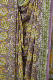 Lavendar HBP Cotton Saree - SRLCS3351