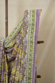Lavendar HBP Cotton Saree - SRLCS3351