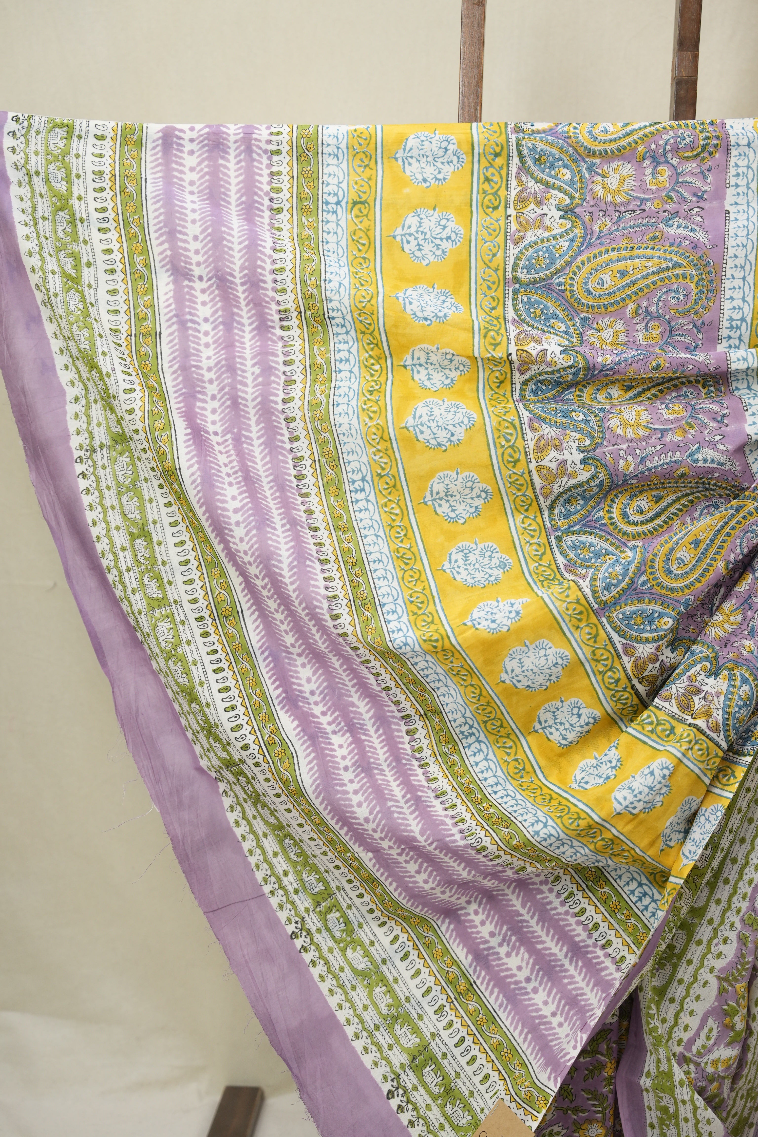 Lavendar HBP Cotton Saree - SRLCS3351