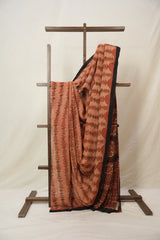 Reddish Cream HBP Georgette Vanaspati Saree - SRRCHGS31
