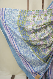 Blue HBP Cotton Saree - SRBCS3352