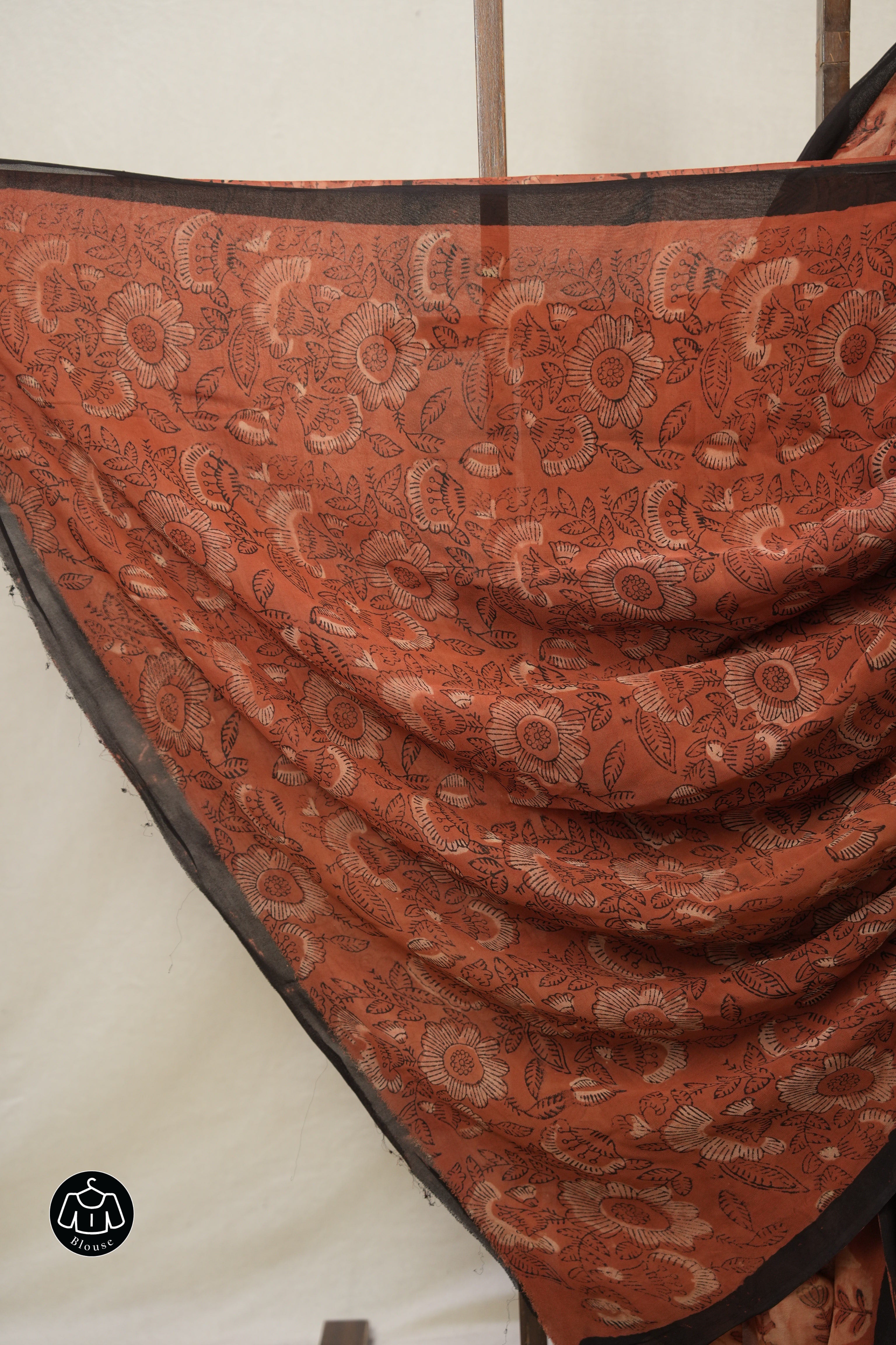 Reddish Cream HBP Georgette Vanaspati Saree - SRRCHGS31
