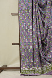 Lavendar HBP Cotton Saree - SRLCS3354