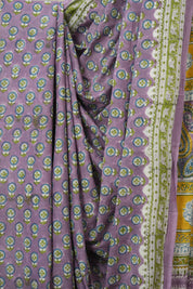 Lavendar HBP Cotton Saree - SRLCS3354