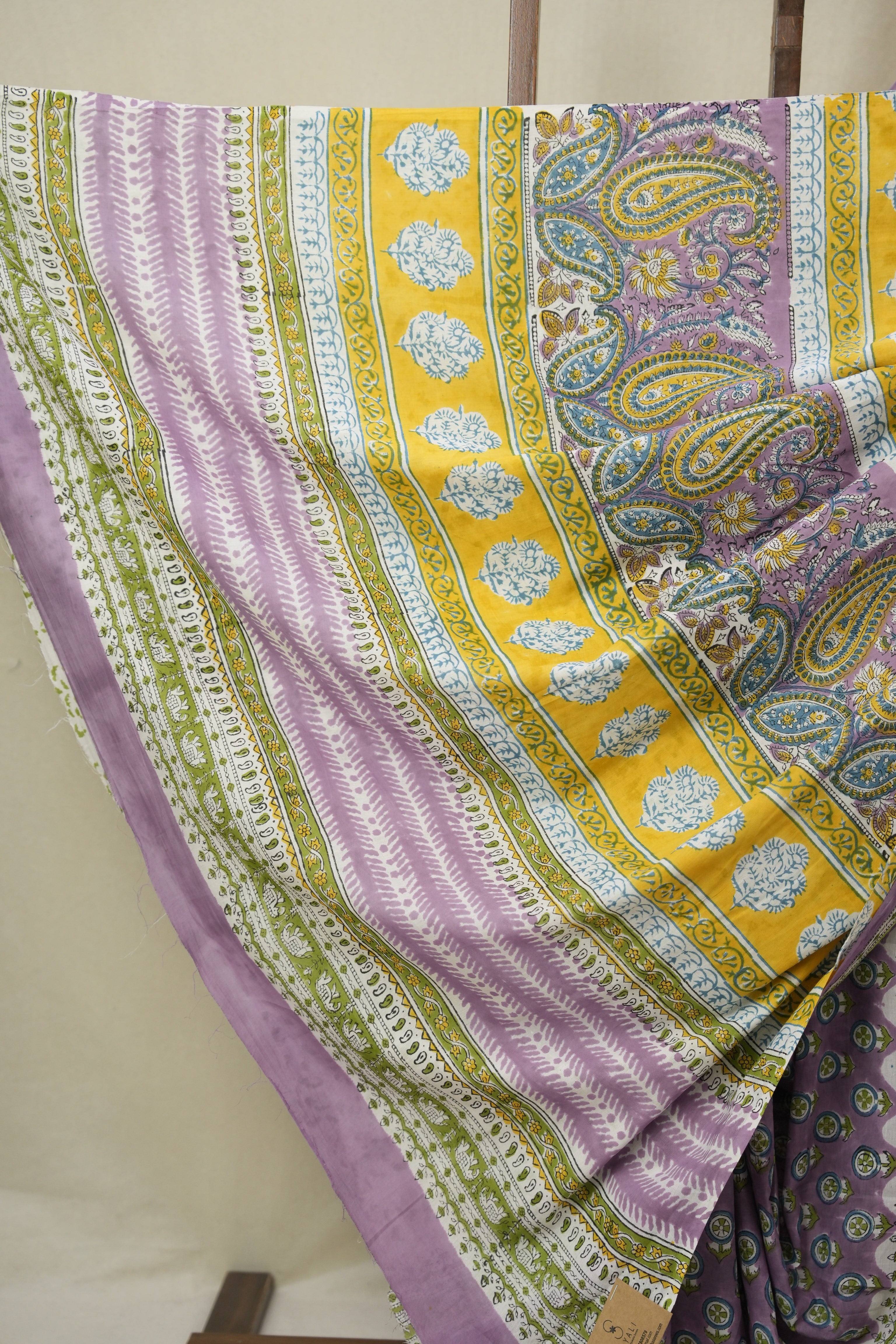 Lavendar HBP Cotton Saree - SRLCS3354