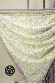 Lavendar HBP Cotton Saree - SRLCS3354