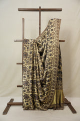 Cream HBP Modal Silk Saree - SRCMSS529