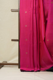 Rani Pink Kanjeevaram Silk Saree-SRRPKSS809