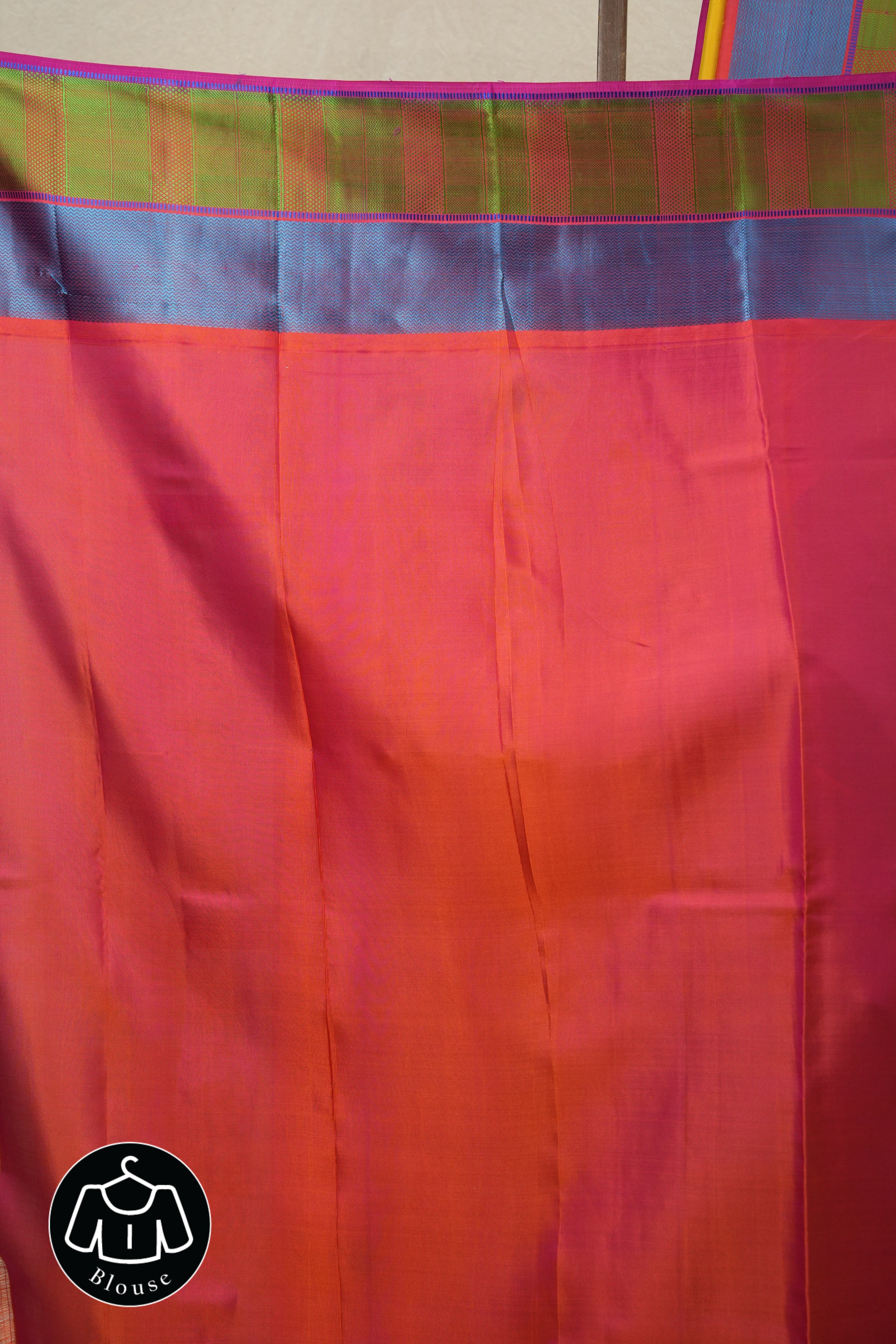 Yellow Kanjeevaram Silk Saree-SRYKSS418